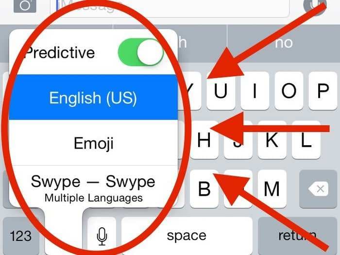How to change the keyboard on your iPhone, to add different languages or an alternate layout