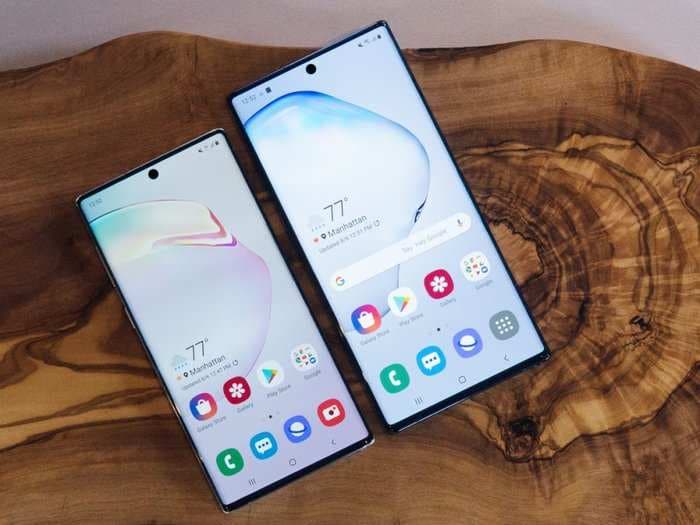 Here are the biggest differences between Samsung's brand-new Galaxy Note 10 and the Galaxy S10