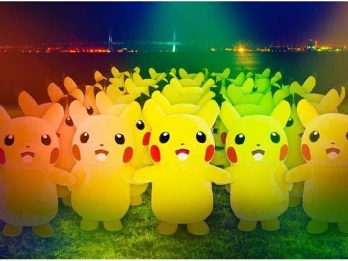 A wild pack of Pikachus has taken over a Japanese neighborhood for a week-long Pokemon celebration