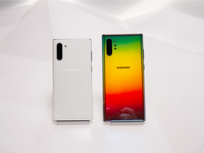 The biggest differences between Samsung's giant new Galaxy Note 10 and Apple's iPhone XS