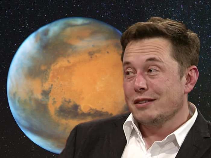 Elon Musk just doubled down on his theory on why nuking Mars would be a good idea