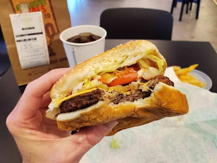 I'm a meat-eater, and I tried the new Impossible Whopper from Burger King - here's my verdict