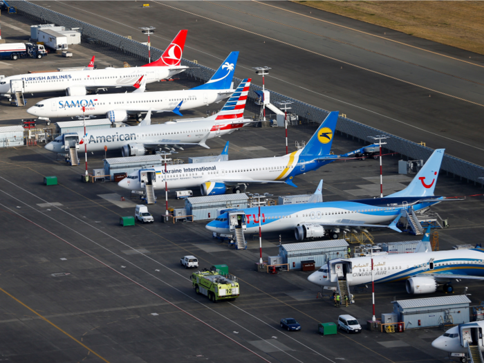 Boeing plans to hire hundreds of temp workers to help deliver grounded 737 Max airplanes, but the families of people who died in a crash involving the plane say not so fast
