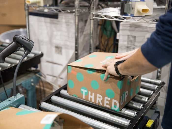 ThredUp just raised another $175 million as it invades department stores