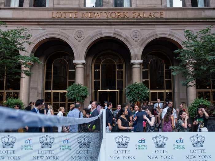 Inside the most unbuttoned night of professional tennis, where Serena Williams and Rafael Nadal faced off for a game of badminton in an iconic NYC hotel's courtyard