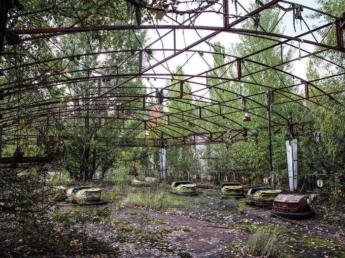 Haunting photos reveal what nuclear-disaster ghost towns look like years after being abandoned