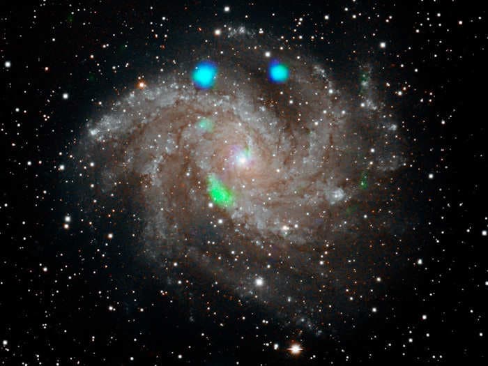 Black hole or a neutron star — NASA puzzled over strange bright lights in the 'Fireworks' galaxy