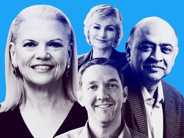 Meet the 14 power players of IBM, playing key roles in CEO Ginni Rometty's bid to dominate the $1 trillion hybrid cloud market - and a few who might take over for her one day