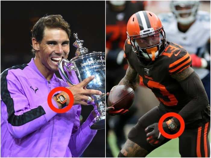 Rafael Nadal and Odell Beckham Jr may play in their stupidly expensive watches, but that doesn't mean you should too