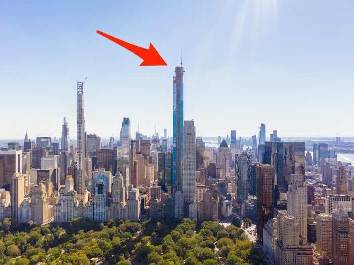 View from the top: Inside the Billionaire's Row skyscraper that just became the tallest residential building in the world at 1,550 feet