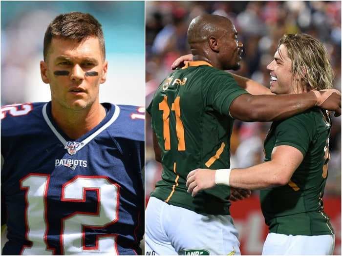 Tom Brady is rooting for South Africa, not the USA, at the Rugby World Cup in Japan