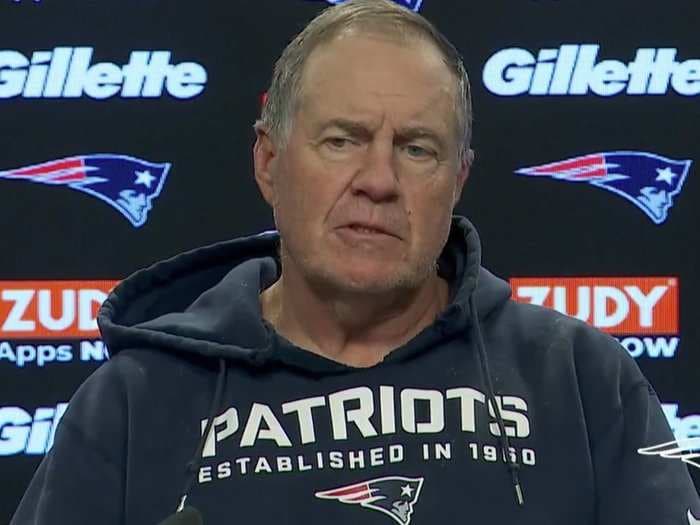 Bill Belichick ended a press conference after 3 minutes because he didn't want to answer questions about Antonio Brown