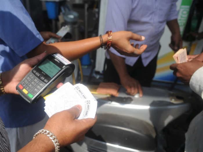 No cashbacks on fuel purchases on credit cards from October 1