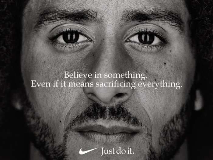 Nike just blew past Wall Street's expectations, and experts say it's thanks to tech and taking risks like its Colin Kaepernick campaign