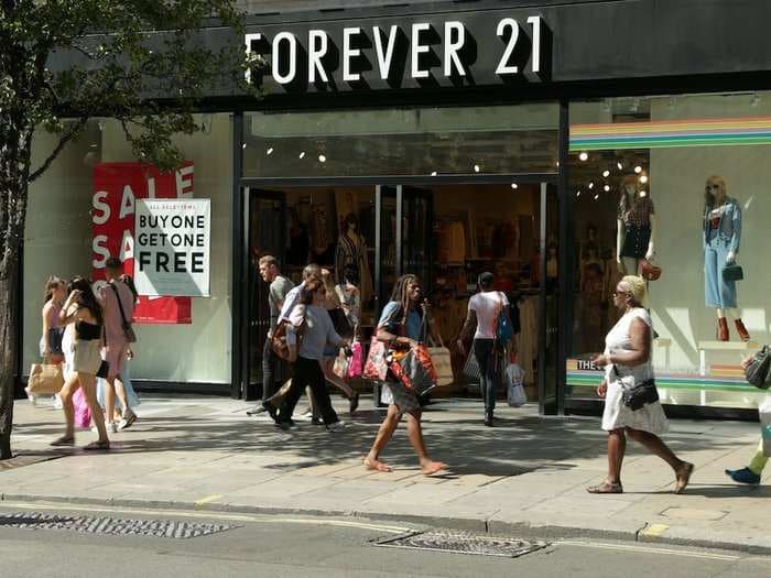 Forever 21, once among America's fastest growing fast-fashion retailers, will file for bankruptcy