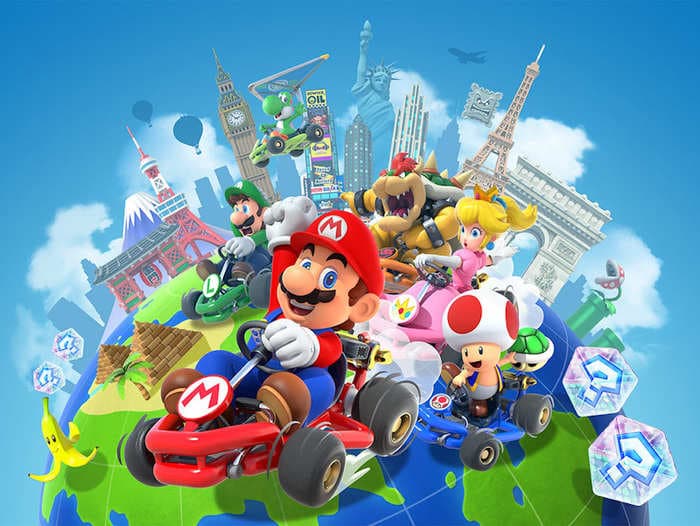 Nintendo's Mario Kart Tour sees 90 million downloads in its first week but is yet to rake in the big bucks