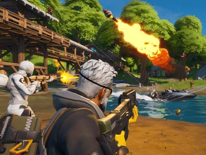 Fortnite is back with 'Chapter 2' and a new map and new features after its extravagant black hole stunt