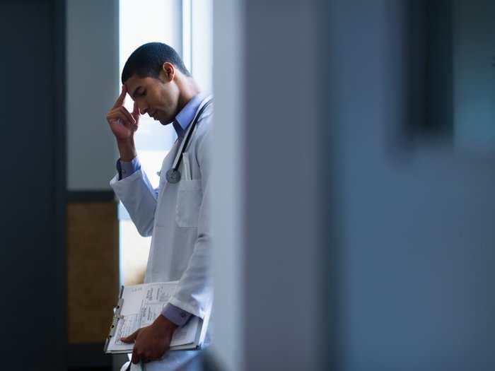 Half of all US nurses and doctors are burned out - and they say the healthcare system is to blame