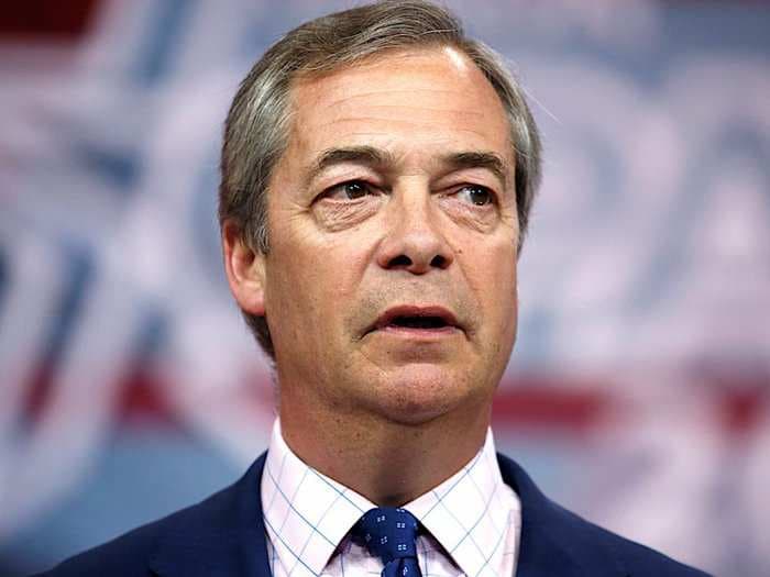 Nigel Farage says the Brexit Party will contest 'every single seat' in Britain at the election unless Johnson ditches his deal