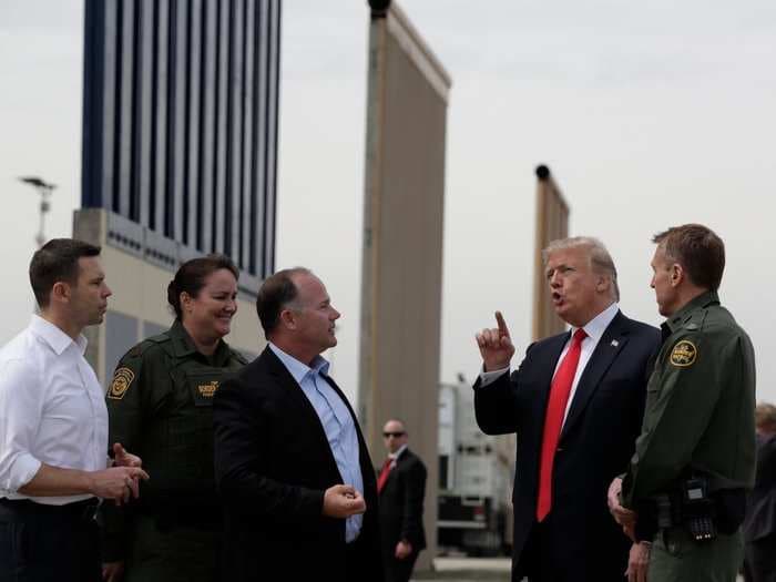 Smugglers are reportedly cutting holes in Trump's newly constructed border wall with saws and power tools