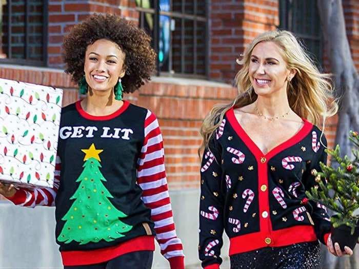 20 ugly Christmas sweaters that will be hits at any holiday parties