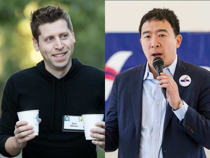 Andrew Yang and his loyal 'knights' of Silicon Valley