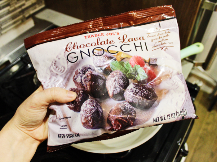I tried Trader Joe's new Chocolate Lava Gnocchi and was disappointed to find potato and chocolate don't belong together