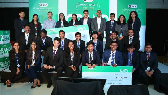 Ola offers internships and a prize money of ₹3 lakhs to winners of its campus challenge