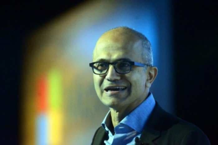 Microsoft’s Satya Nadella, the CEO of the world’s most valued company and Fortune’s businessmen of the year