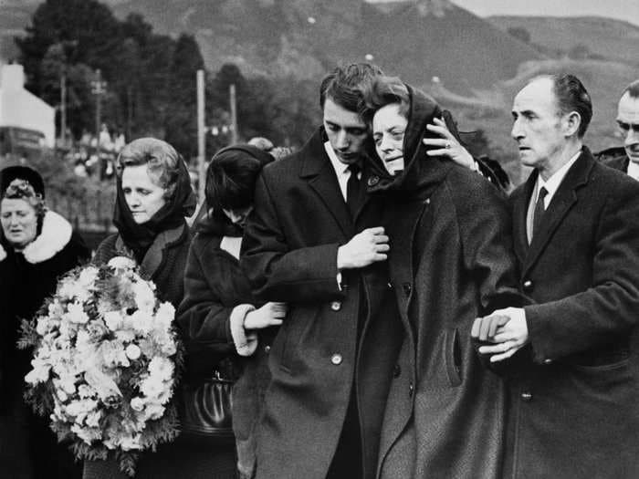 Inside the 1966 Aberfan Disaster, one of Great Britain's most tragic mining disasters, where a collapsing mountain of coal waste killed 116 school children