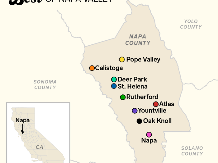 Wealthy weekender's guide: Where to eat, stay, party, and buy in California's wine country