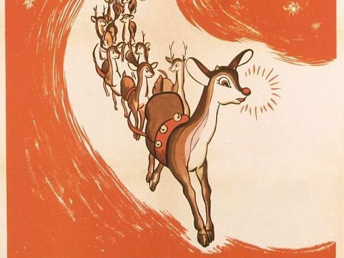 Rudolph the Red-Nosed Reindeer has a festive retail origin story