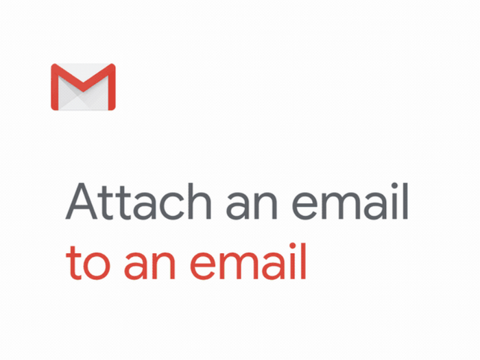 How to attach an email to an email in Gmail