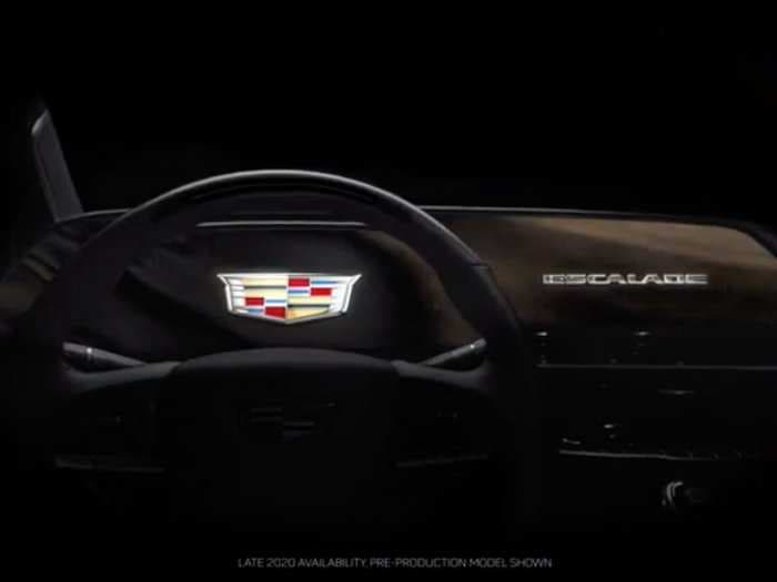 Cadillac's 2021 Escalade will have an enormous 38-inch curved ultra-HD screen on the dashboard