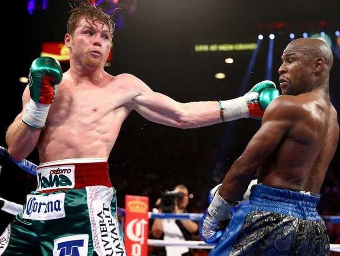 Canelo Alvarez could become boxing's greatest free agent since Floyd Mayweather, and Eddie Hearn says he would work with him 'in an absolute heartbeat'