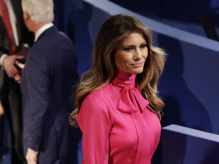 13 times Melania Trump appeared to send messages with her fashion choices