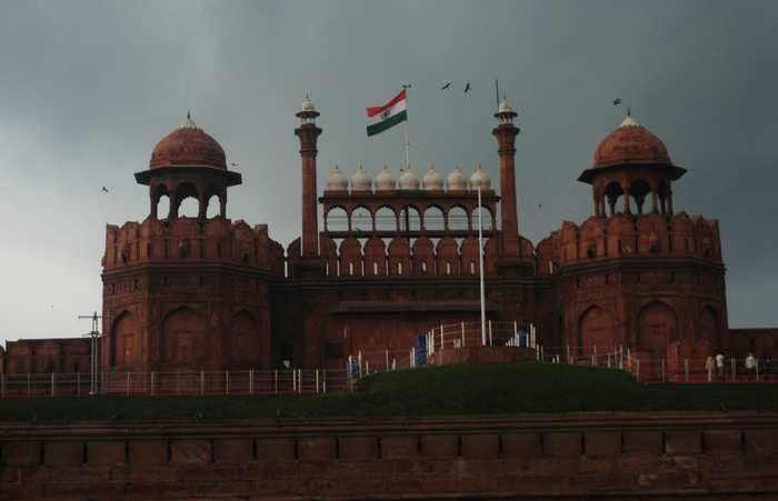 Section 144 in red fort area doesn't stop protestors who are marching against CAA