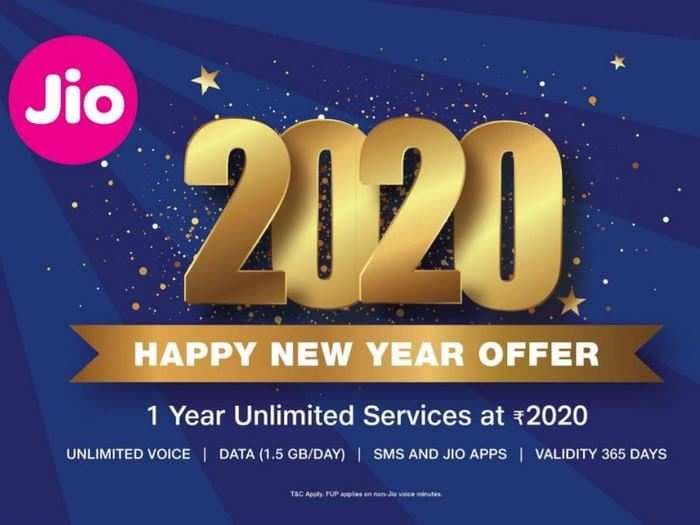 All you need to know about Jio’s 2020 Happy New Year offer with data and voice benefits for 1 year
