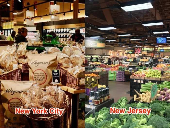 We visited Wegmans stores in both a city and a suburb to compare and saw why the regional grocer is winning over shoppers