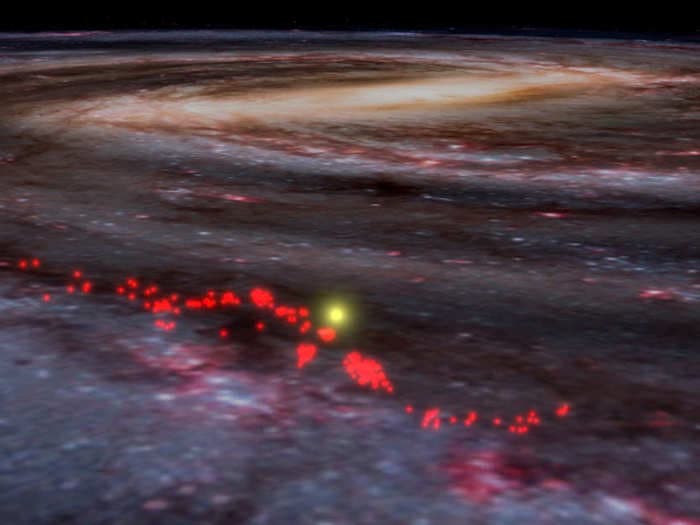 We live next to the largest gas cloud in the Milky Way — and it's giving birth to new stars