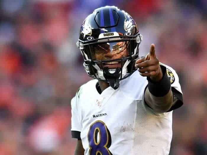 Lamar Jackson once sent an opposing high school coach into an existential crisis, but it turns out not even the NFL has figured out how to contain him