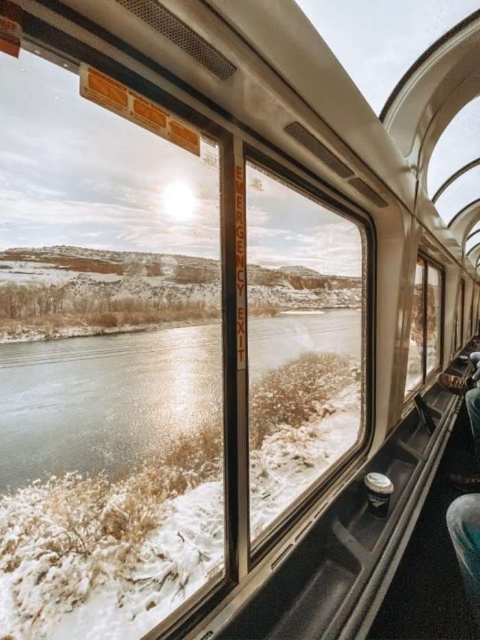 A blogger took Amtrak across the country from San Francisco to New York and recorded the whole trip on TikTok