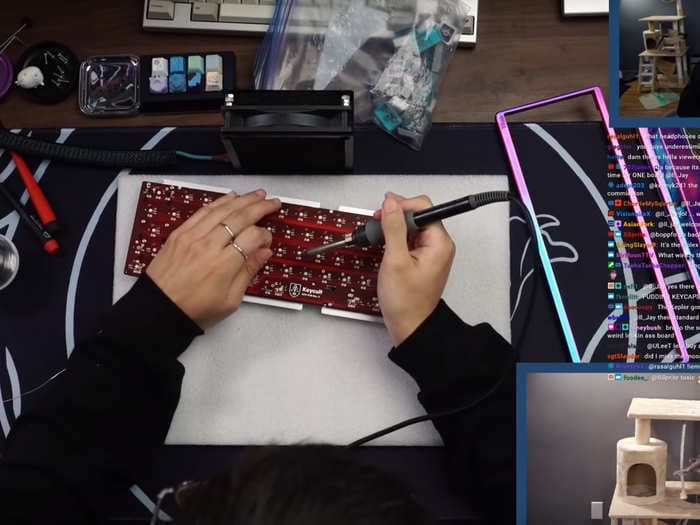 Check out the $3,500 custom keyboard built for one of the biggest 'Fortnite' streamers on Twitch