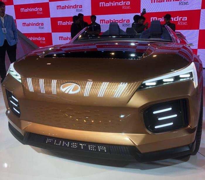 Auto Expo 2020: Mahindra showcases three EVs and a concept car called Funster