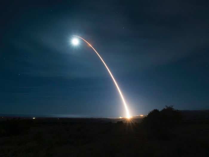 Air Force Global Strike Command tested another ICBM by launching it across the Pacific