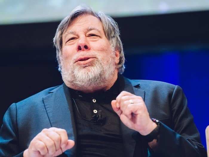 Steve Wozniak is still technically an Apple employee - and he says his paycheck is $50 per week after savings and taxes