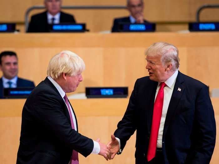 Boris Johnson took another page out of Trump's book by sending a family member - his dad - on a diplomatic mission