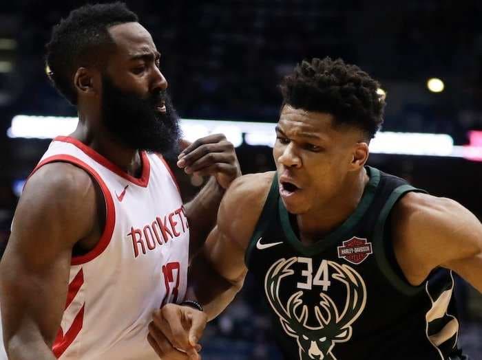 Giannis Antetokounmpo roasted James Harden during the NBA All-Star draft - 'I want somebody that's going to pass the ball'