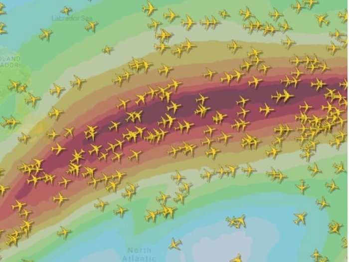 A massive storm battering the UK has helped a British Airways plane from New York to London smash the record for the fastest-ever transatlantic flight
