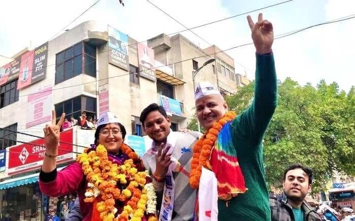 Delhi Election Results 2020: 8 out of 9 women AAP candidates have won the election